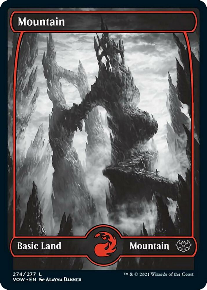 Mountain (274) #274 L - Innistrad: Crimson Vow Pokemon card