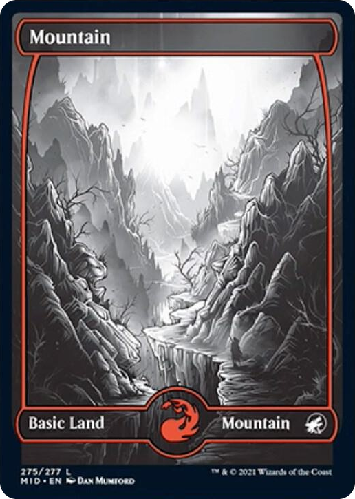 0275 Mountain (275) L Innistrad: Midnight Hunt