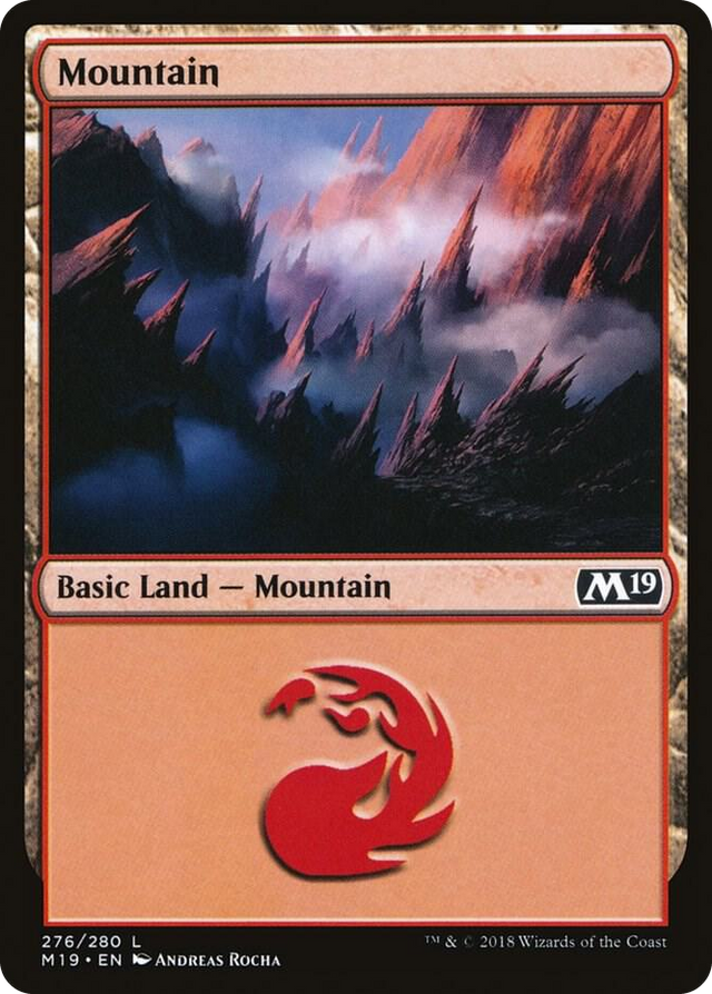 0276 Mountain (276) L Core Set 2019