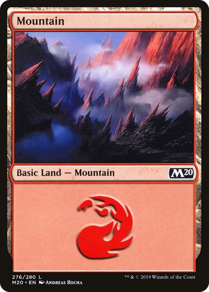 0276 Mountain (276) L Core Set 2020