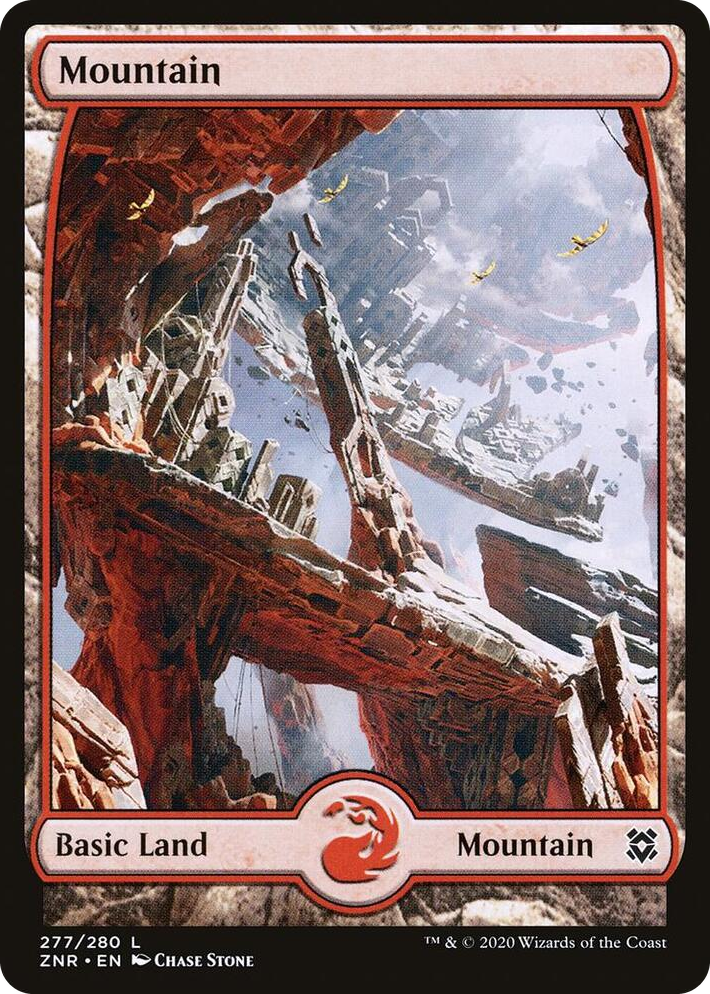 0277 Mountain (277) - Full Art L Zendikar Rising