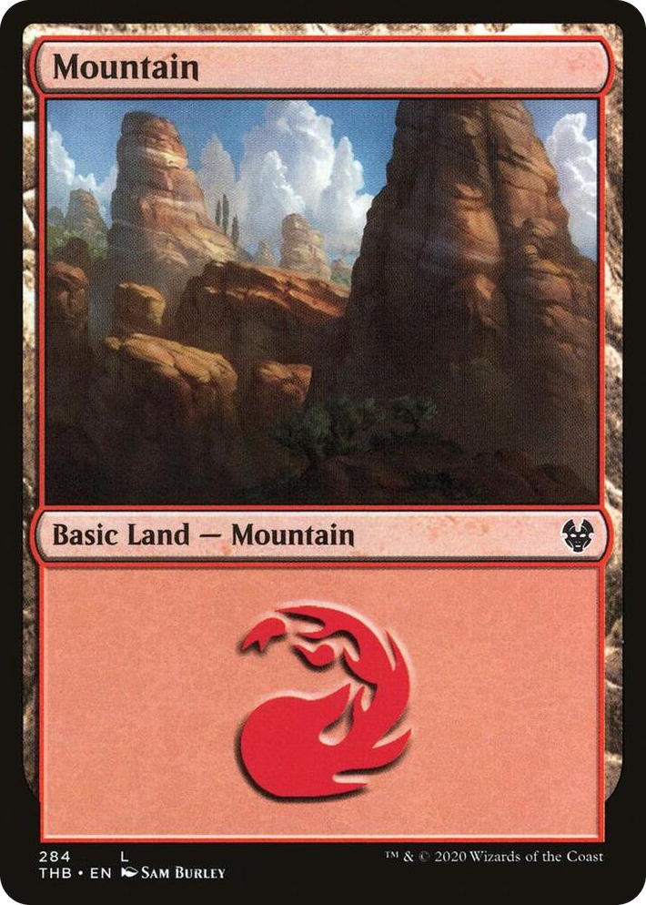0284 Mountain (284) L Theros Beyond Death