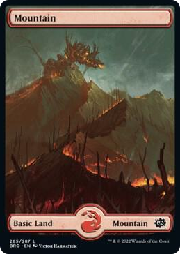 0285 Mountain (285) - Full Art L The Brothers' War
