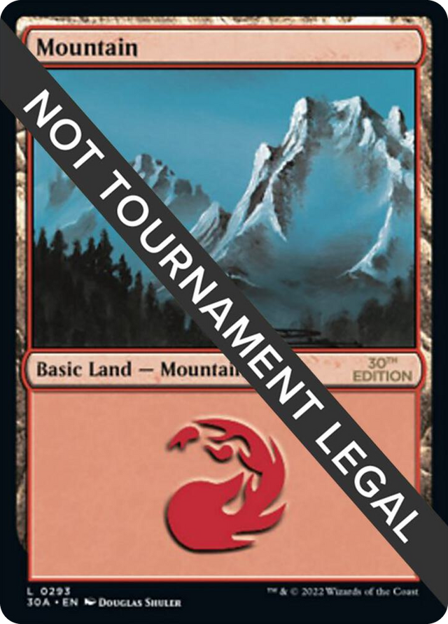 0293 Mountain (293) L 30th Anniversary Edition