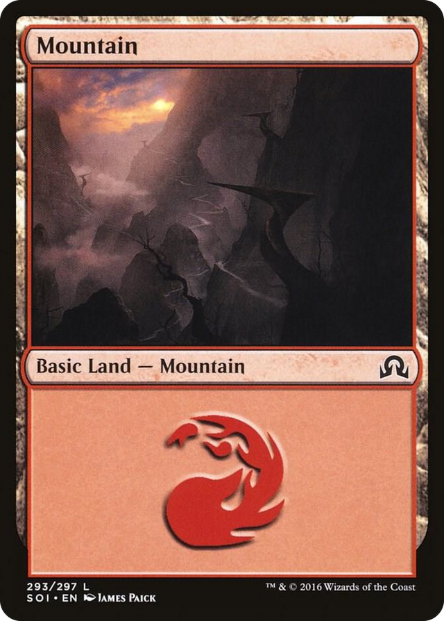 0293 Mountain (293) L Shadows over Innistrad