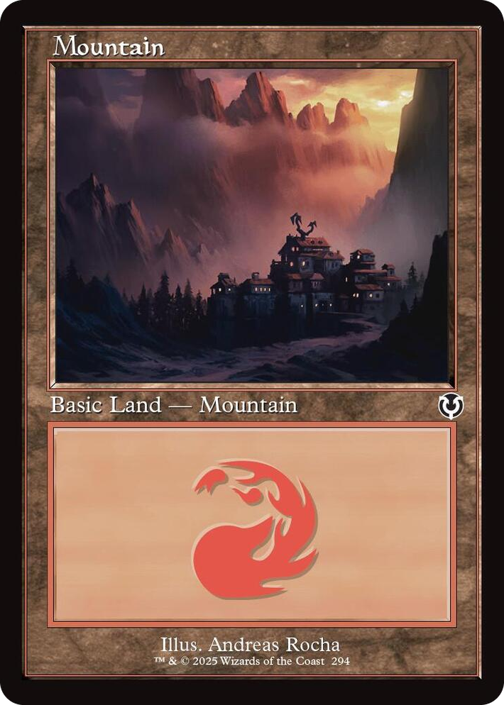 0294 Mountain (294) (Retro Frame) L Innistrad Remastered