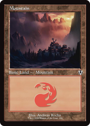 0294 Mountain (294) (Retro Frame) L Innistrad Remastered