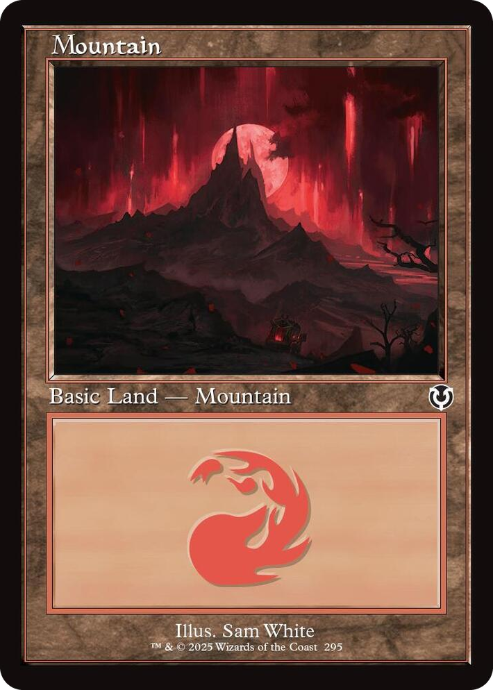 0295 Mountain (295) (Retro Frame) L Innistrad Remastered