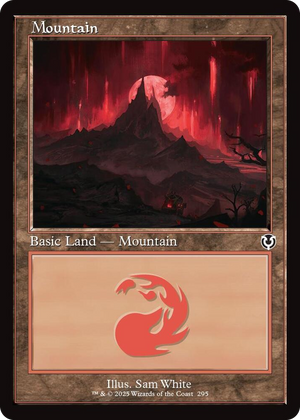 0295 Mountain (295) (Retro Frame) L Innistrad Remastered