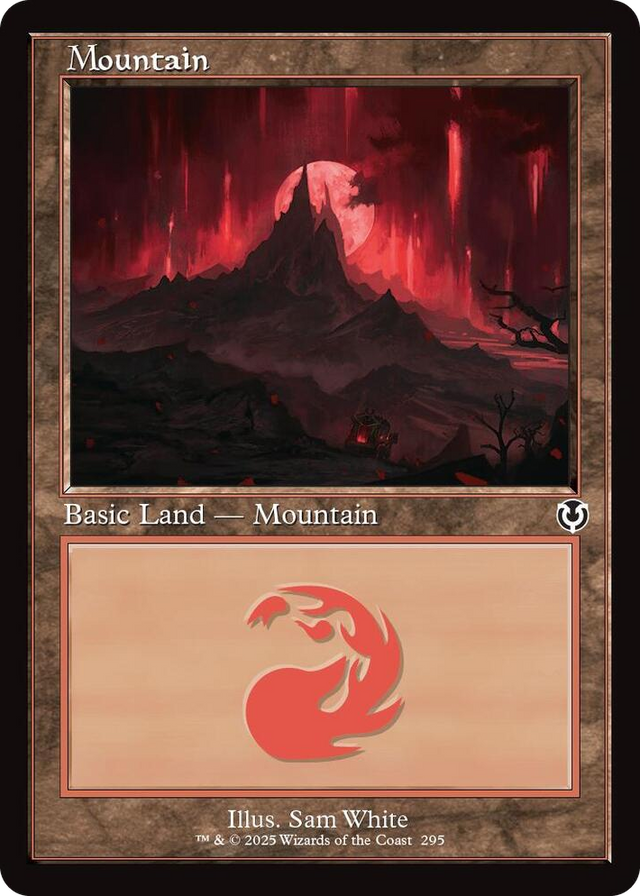 0295 Mountain (295) (Retro Frame) L Innistrad Remastered