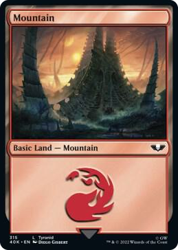 0315 Mountain (315) L Universes Beyond: Warhammer 40,000