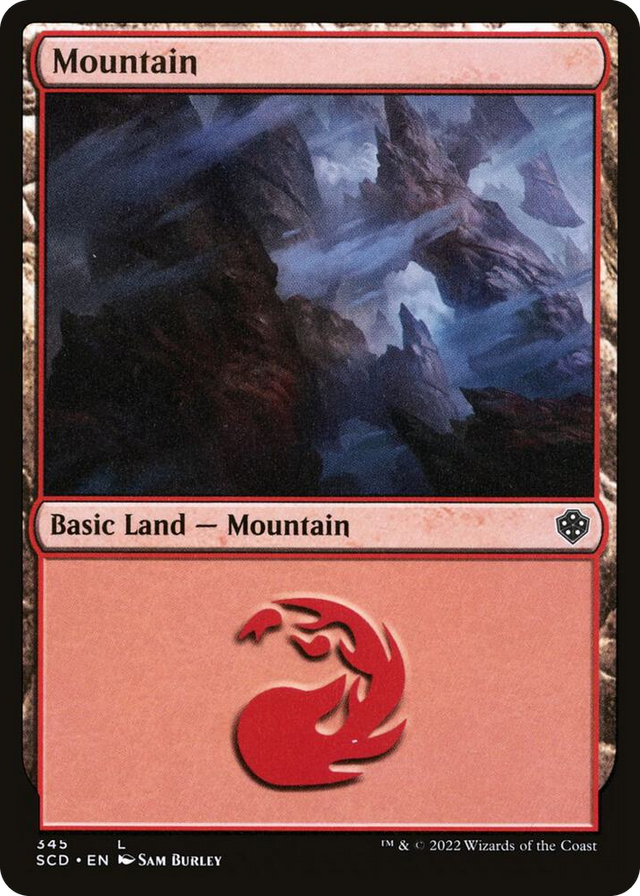 0345 Mountain (345) L Starter Commander Decks