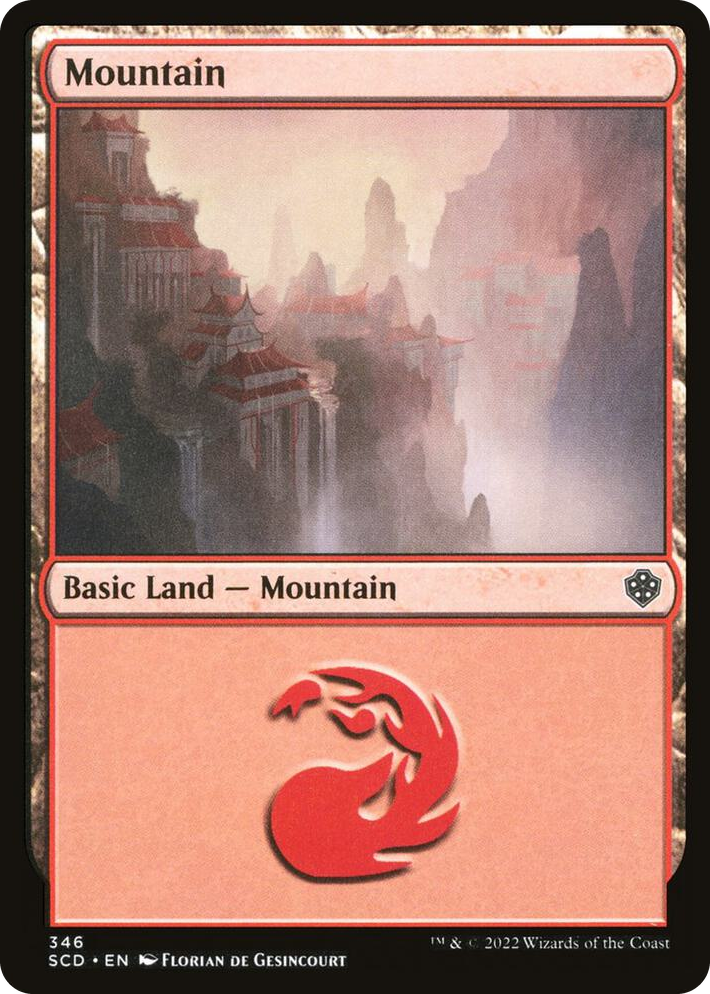 0346 Mountain (346) L Starter Commander Decks