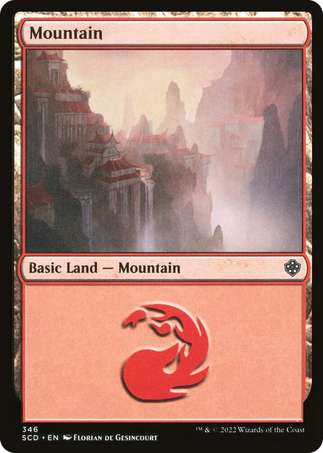 0346 Mountain (346) L Starter Commander Decks