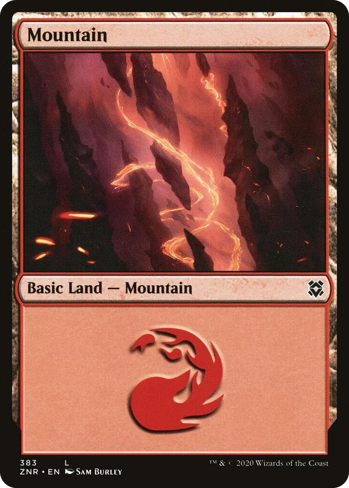 0383 Mountain L Zendikar Rising