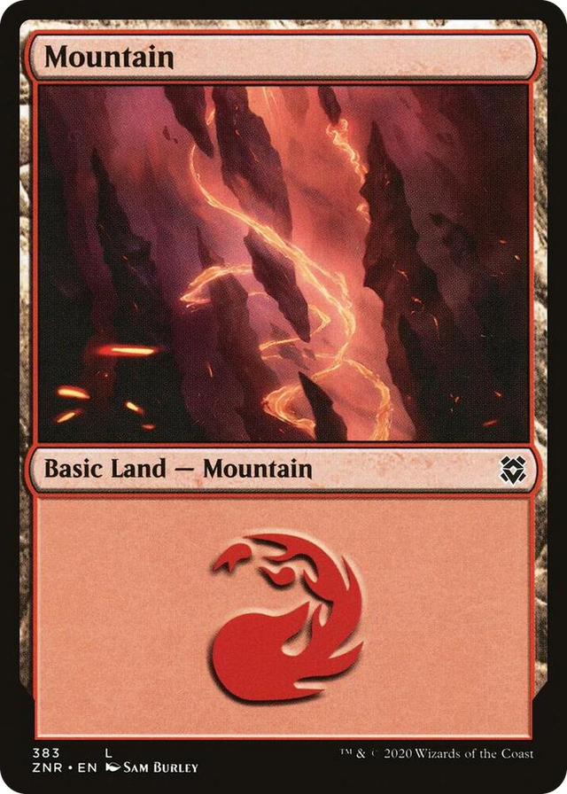 0383 Mountain L Zendikar Rising