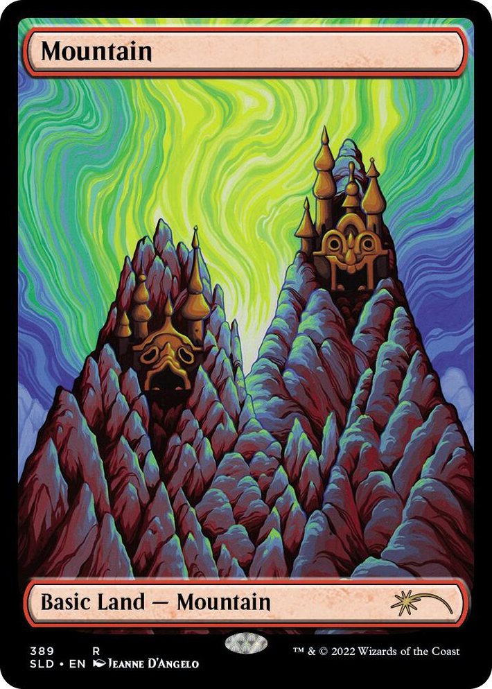 0389 Mountain (389) R Secret Lair Drop Series