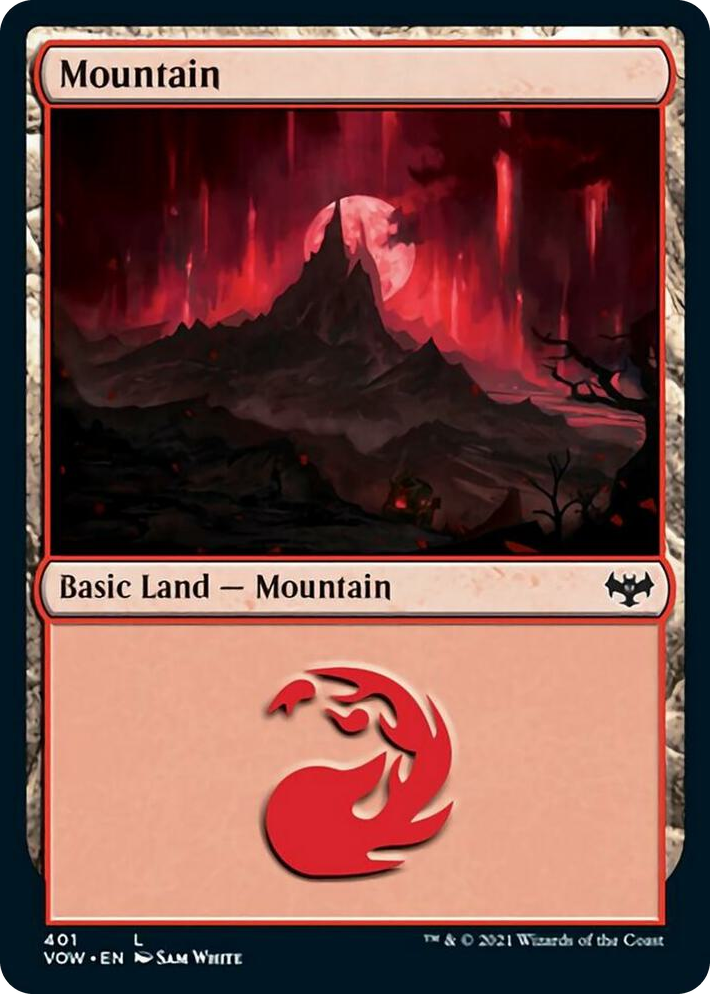 0401 Mountain (401) L Innistrad: Crimson Vow