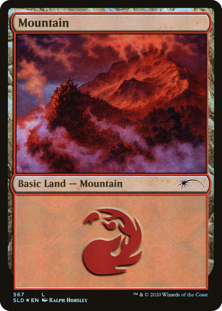 0567 Mountain (567) L Secret Lair Drop Series