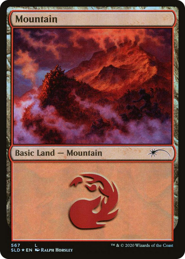 0567 Mountain (567) L Secret Lair Drop Series