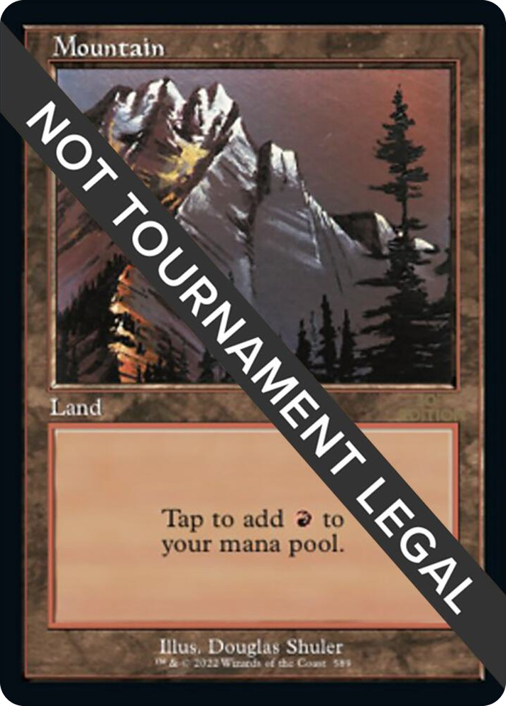 0589 Mountain (589) (Retro Frame) L 30th Anniversary Edition