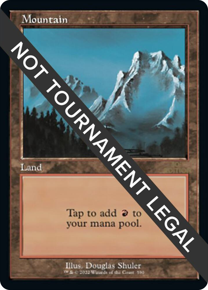 0590 Mountain (590) (Retro Frame) L 30th Anniversary Edition