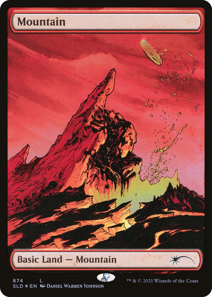 0674 Mountain (674) L Secret Lair Drop Series