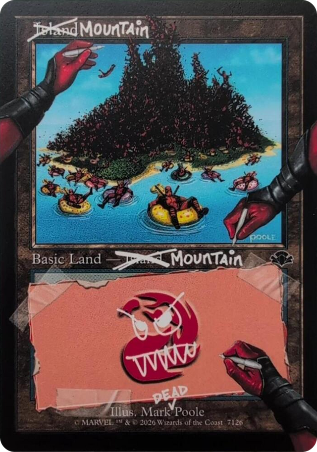 7126 Mountain (7126) R Secret Lair Drop Series