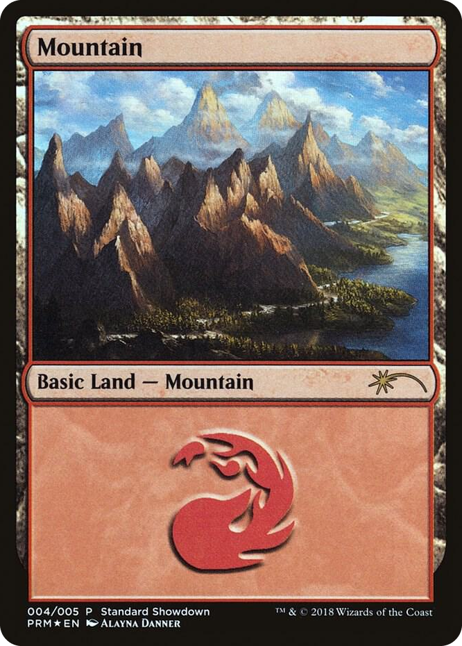 Mountain (Alayna Danner) (2018) #4 P - Standard Showdown Promos Pokemon card