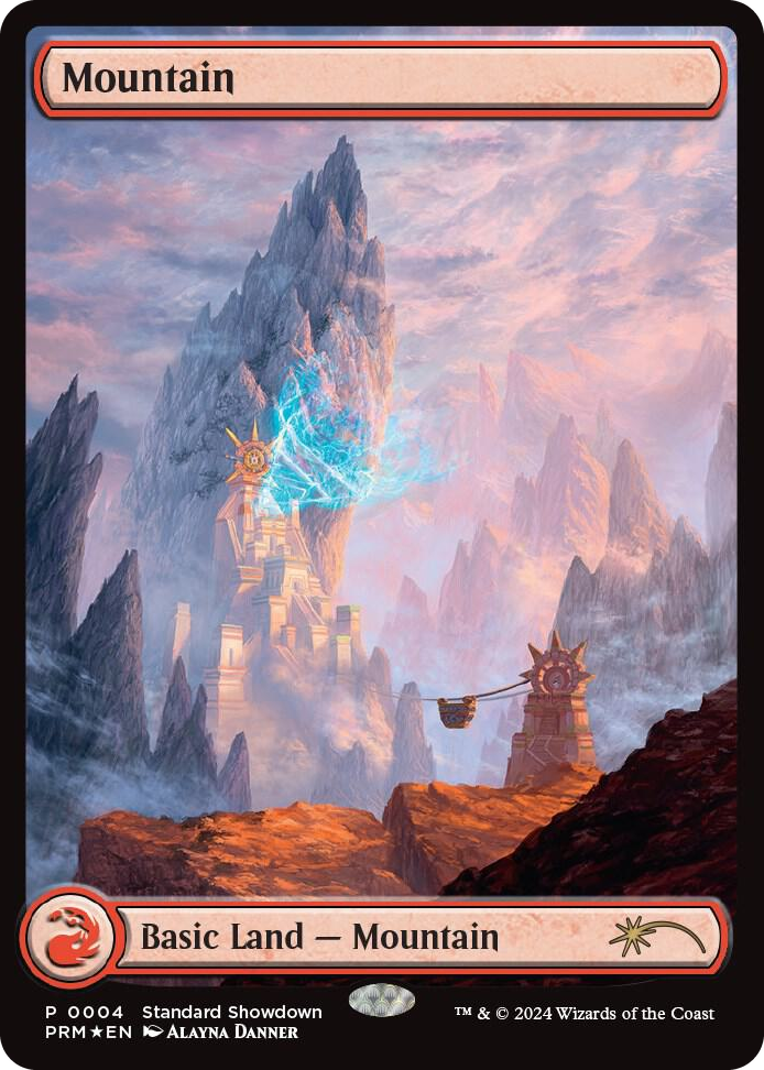 Mountain (Alayna Danner) (2024) #4 P - Standard Showdown Promos Pokemon card