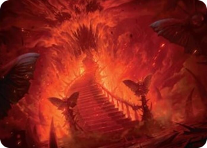0030 Mountain Art Card S Art Series: Duskmourn: House of Horror
