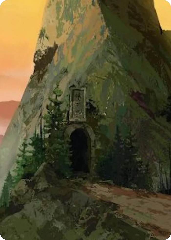 0053 Mountain Art Card S Art Series: Avatar: The Last Airbender