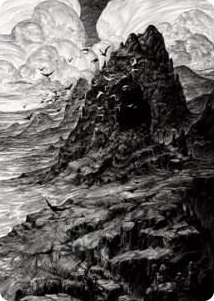 0080 Mountain Art Card S Art Series: Innistrad: Crimson Vow