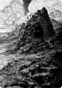0080 Mountain Art Card S Art Series: Innistrad: Crimson Vow