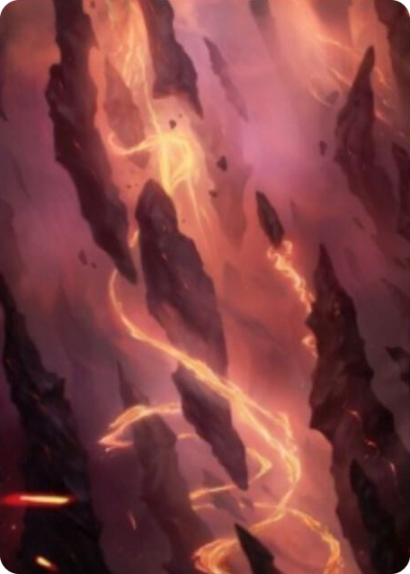 0016 Mountain Art Card (16/81) S Art Series: Zendikar Rising