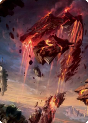 0017 Mountain Art Card (17/81) S Art Series: Zendikar Rising