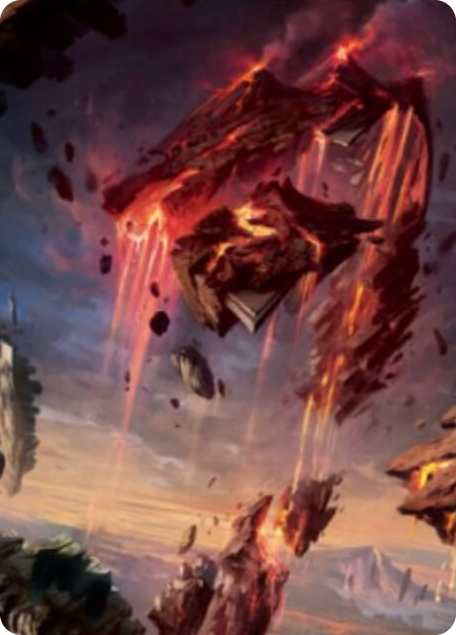 0017 Mountain Art Card (17/81) S Art Series: Zendikar Rising