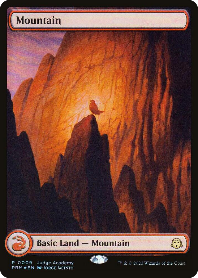 0009 Mountain - Full Art (0009) P Judge Promos