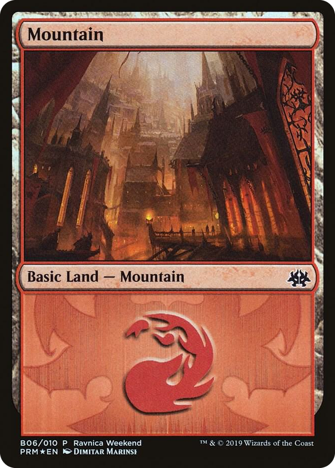 0006 Mountain - Rakdos (B06) P Launch Party & Release Event Promos