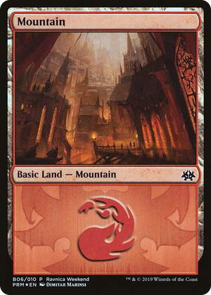 0006 Mountain - Rakdos (B06) P Launch Party & Release Event Promos