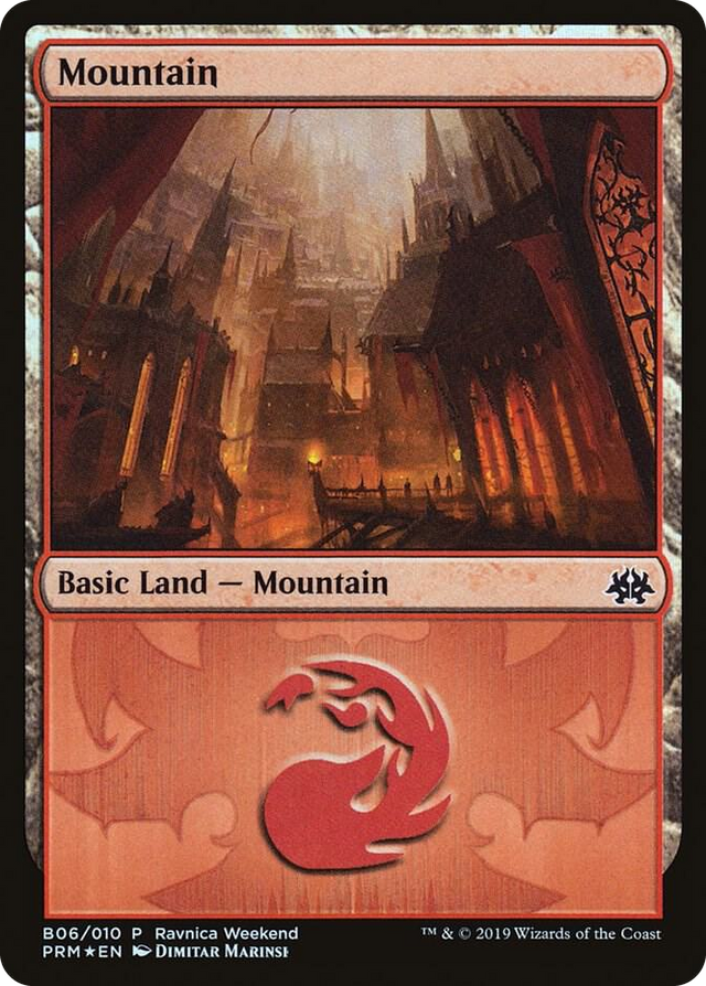0006 Mountain - Rakdos (B06) P Launch Party & Release Event Promos
