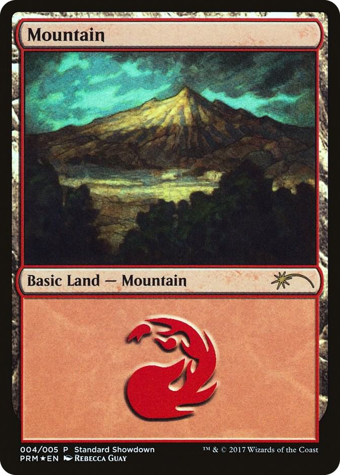 Mountain (Rebecca Guay) #4 P - Standard Showdown Promos Pokemon card