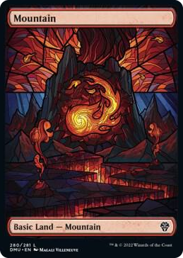 0280 Mountain (Showcase) L Dominaria United