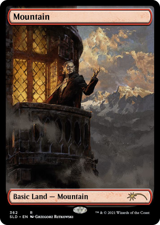 0362 Mountain (The Dracula Lands) R Secret Lair Drop Series