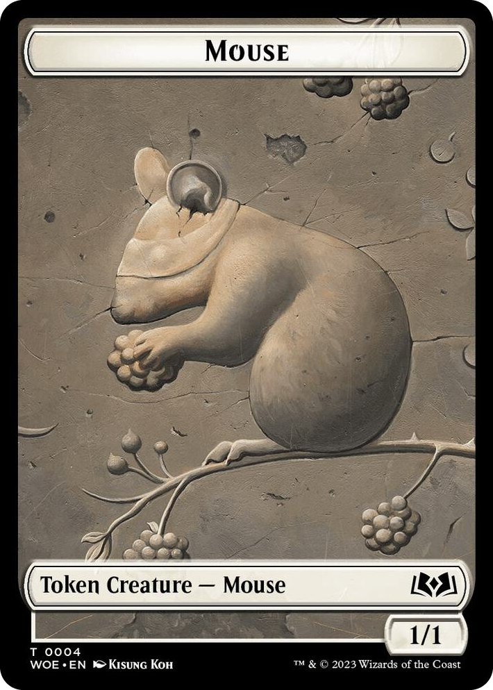 0004 Mouse Token T Wilds of Eldraine