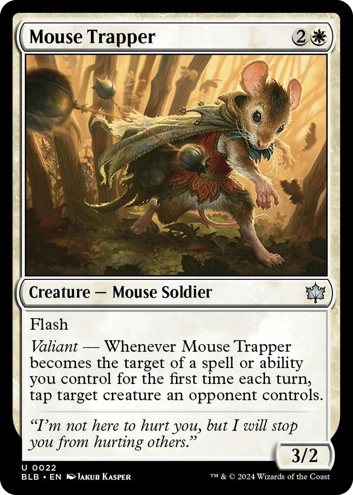 0022 Mouse Trapper U Bloomburrow