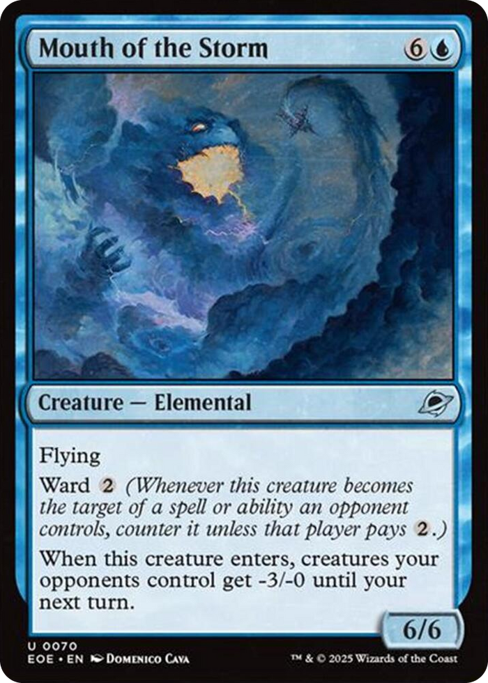 Mouth of the Storm #70 U - Edge of Eternities Pokemon card