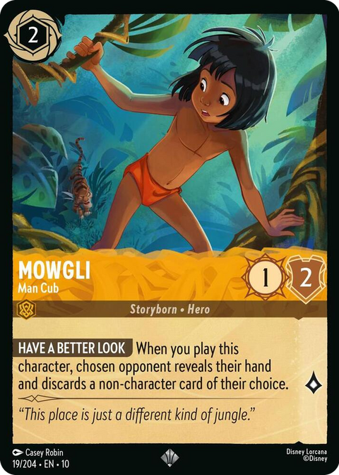 0019 Mowgli - Man Cub Super Rare Whispers in the Well