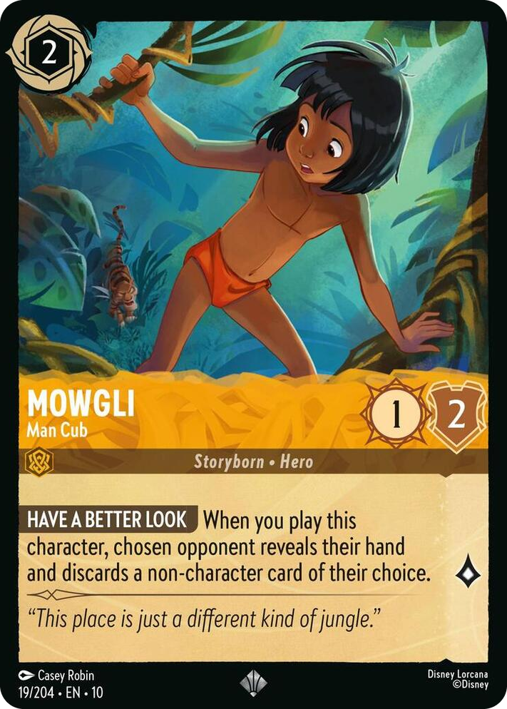 0019 Mowgli - Man Cub Super Rare Whispers in the Well