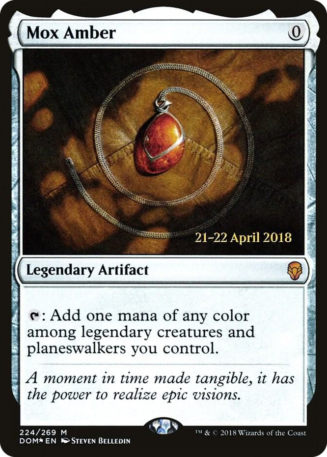 0224 Mox Amber M Prerelease Cards